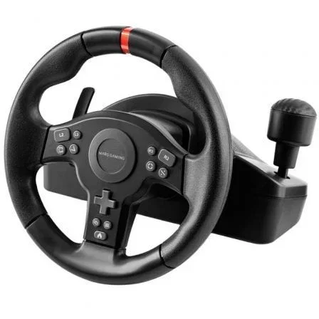 Mars Gaming MWH-RSXONE Volante SimRacing 270° con Pedales y Cambio Secuencial - PC, PS3, PS4, Switch, Xbox One, Xbox Series X|S